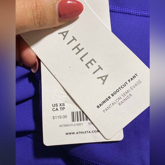 ATHLETA Rainier Bootcut Pant // Noble Blue #467899 - Picture 7 of 13